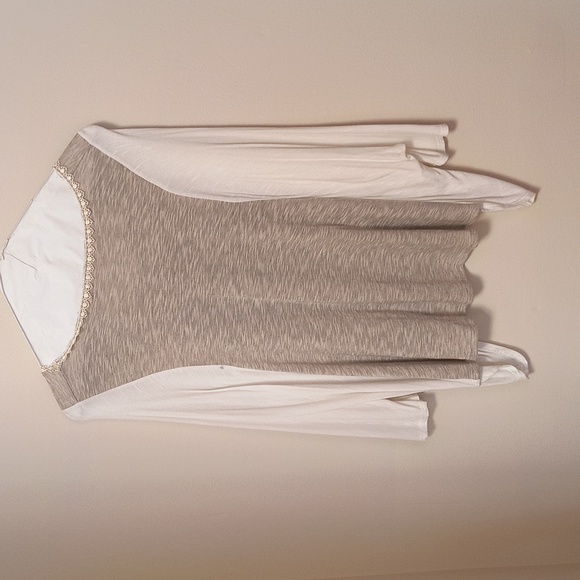 White Tan Top - Picture 3 of 3